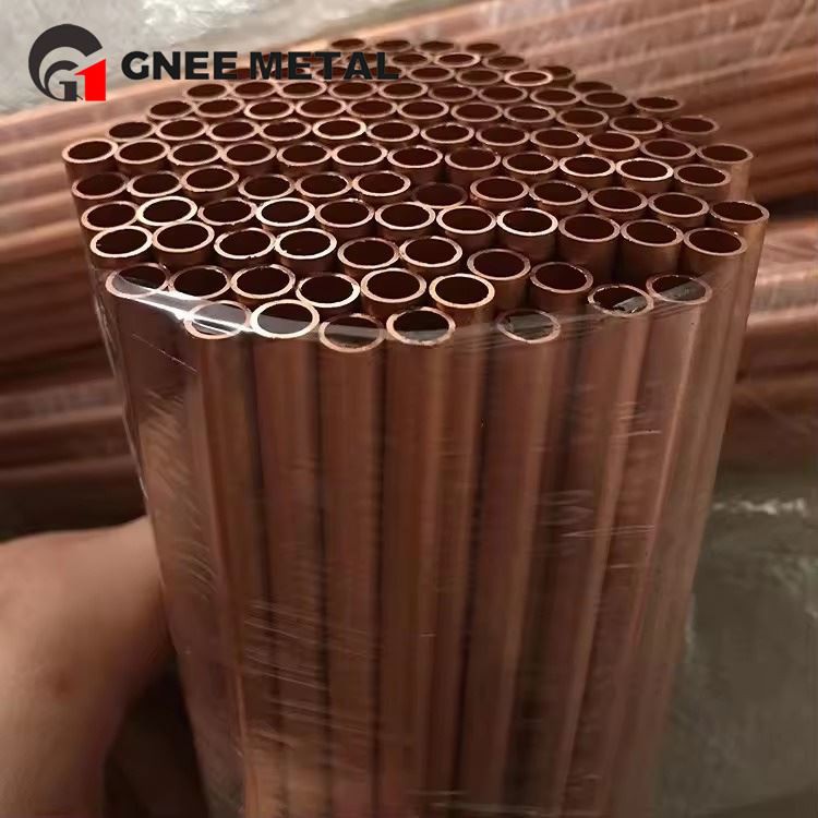 Tubo de cobre C10200 para componentes eletrônicos