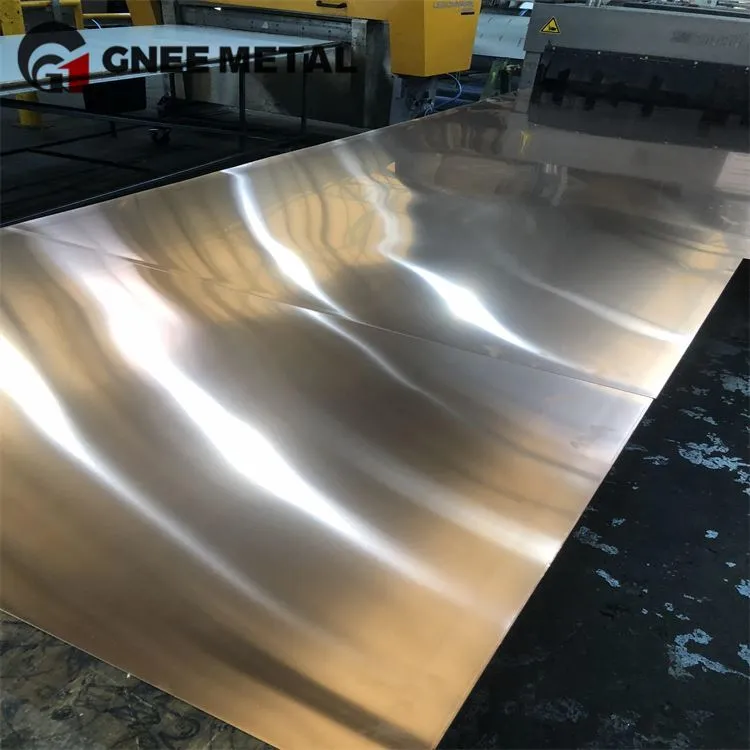 Folha C21000 de metal de latão