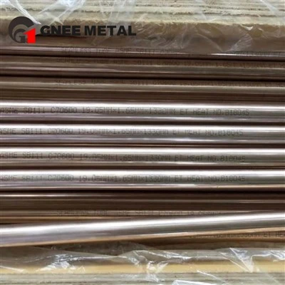 ASTM B432 C70600 Tubo de níquel de cobre