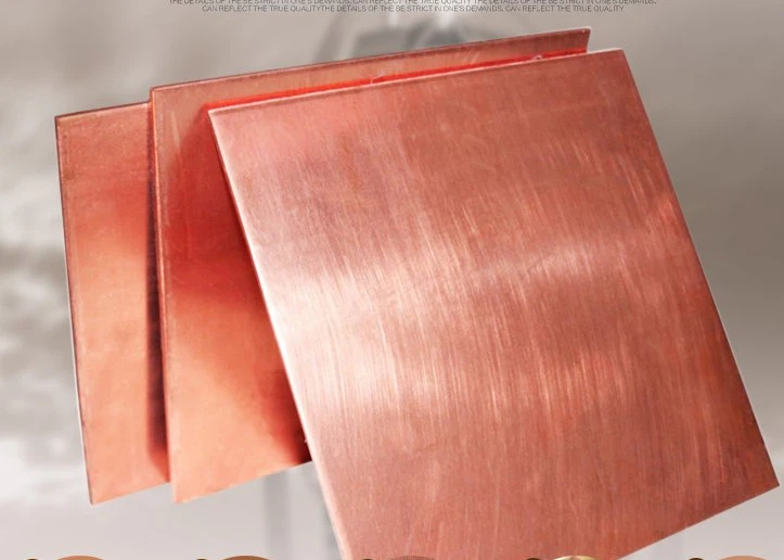 Uso de resistência à corrosão de placa de cobre puro em produtos manufaturados