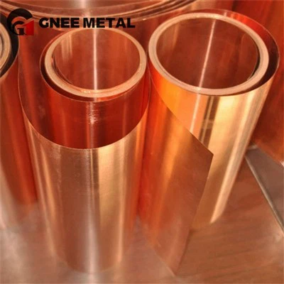 Tira de cobre C11000 para rolos de impressão