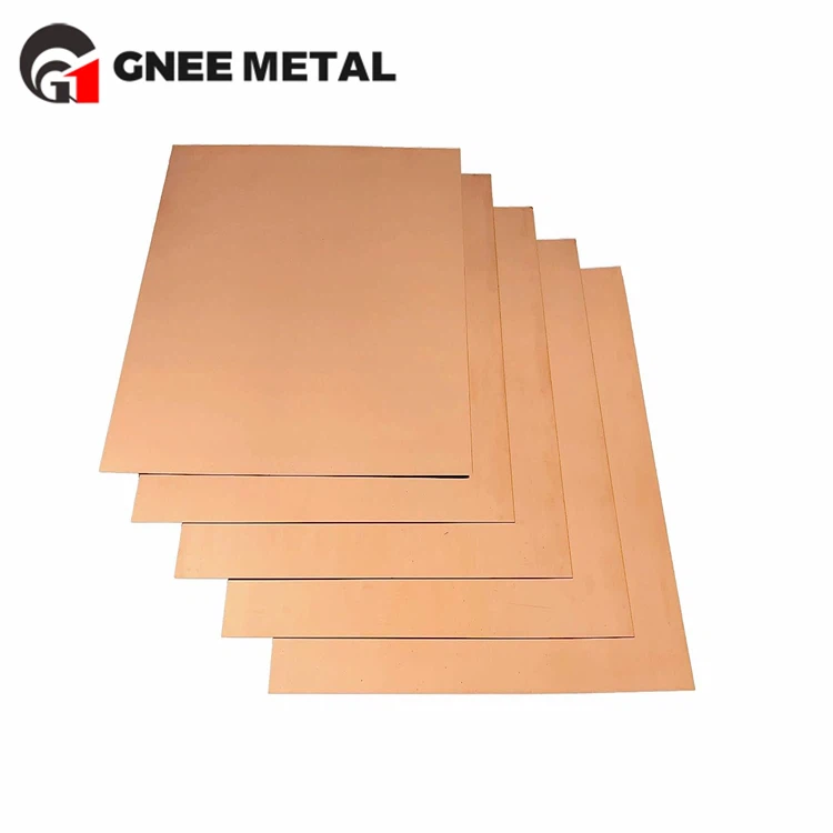 Placa de cobre UNS C68700 usada na indústria eletrônica