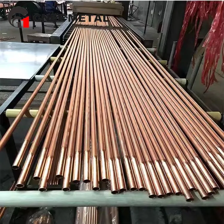 Tubo de cobre T1 para navios