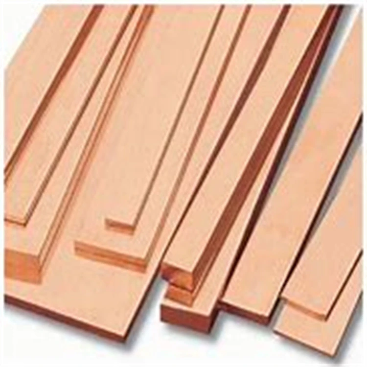 Threaded Or Pointed Copper Clad Flat Bar